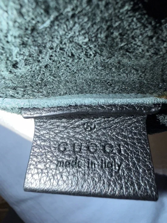 Gucci Print Portfolio Leather Large Black - Picture 6 of 7